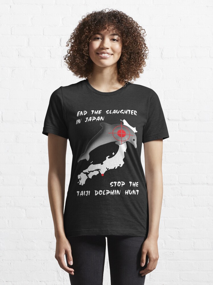 Alternate view of Protest the Taiji Dolphin Hunt Essential T-Shirt