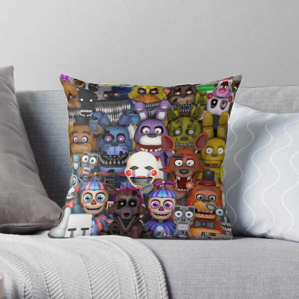 Five Nights at Freddy's Adventure Game Printed Pillowcase Throw Cushion Cover 