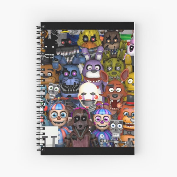 Notebook 5 Nights with Freddie Five Nights At Freddy & #039;s FNAF,  animatronics No. 39, A5