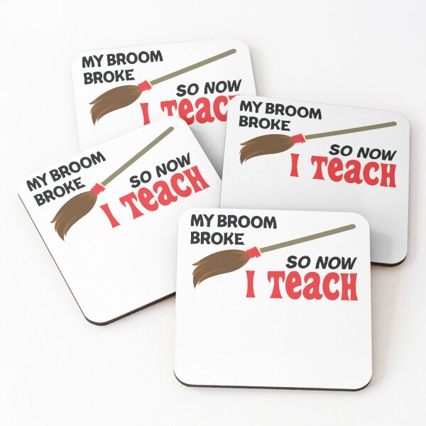 Item preview, My Broom Broke So Now I Teach, Halloween Teacher  Halloween costume funny gift for Teacher  Now Broom Teacher  designed and sold by awesomedraw.