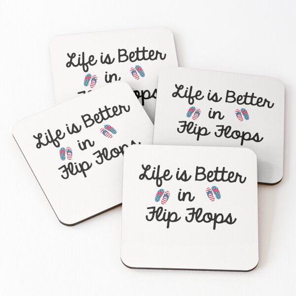 Item preview, Life Is Better In Flip Flops - Summer  designed and sold by TheDevilStore.