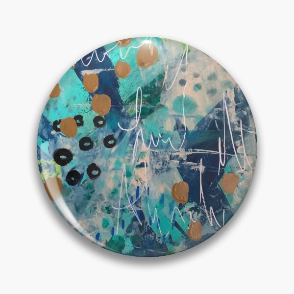 Item preview, Blue and Gold Painting designed and sold by CheyanneBert.