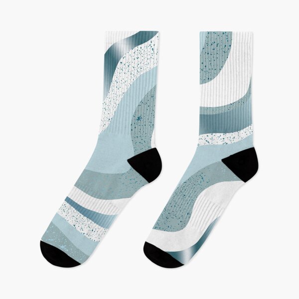 Item preview, Modern Groovy Design Aesthetic Ocean Blue designed and sold by OkihanaShop.