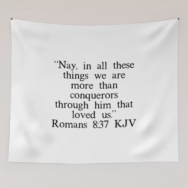 Item preview, Romans 8:37 KJV designed and sold by IBMClothing.