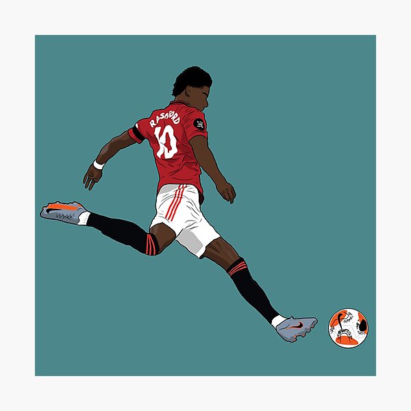 Marcus Rashford MUFC Photographic Print