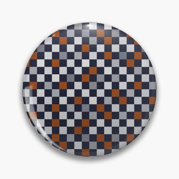 Artikelvorschau, Navy Grey Rust Checks entworfen und verkauft von BlertaDK.