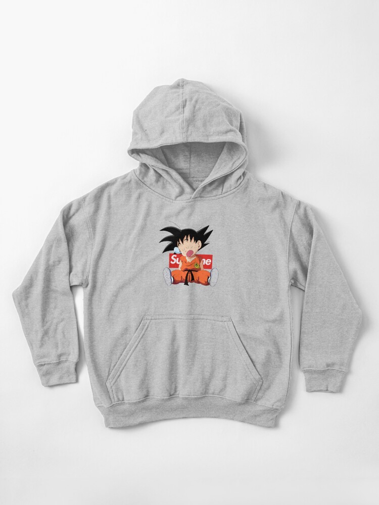 supreme kid goku hoodie