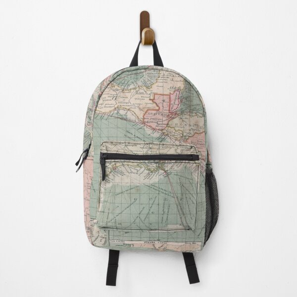 Item preview, Vintage Caribbean & Central America Map (1905) designed and sold by BravuraMedia.