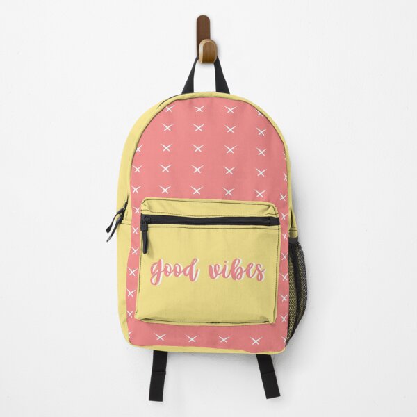 Item preview, Trendy Good Vibes Backpack - Bag designed and sold by homey-bubble.