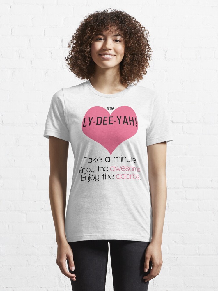 Alternate view of The Lizzie Bennet Diaries | The Ly-Dee-Yah! Essential T-Shirt