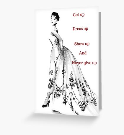 Audrey Hepburn: Greeting Cards | Redbubble