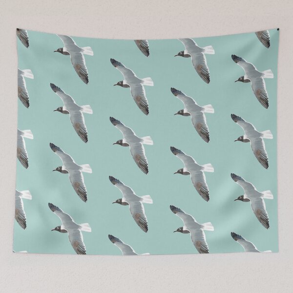 Item preview, Seagull bird print 1 designed and sold by Kamyira.