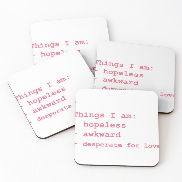 Item preview, Hopeless, awkward and desperate for love! designed and sold by ewelborn.