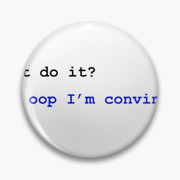Item preview, oop im convinced designed and sold by ewelborn.