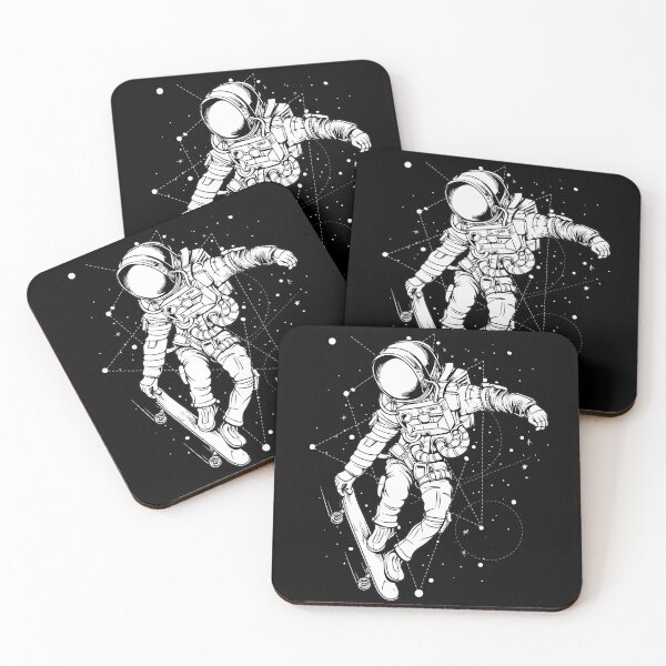 Item preview, Skateboarding Astronaut in Space designed and sold by CrystalCrush.