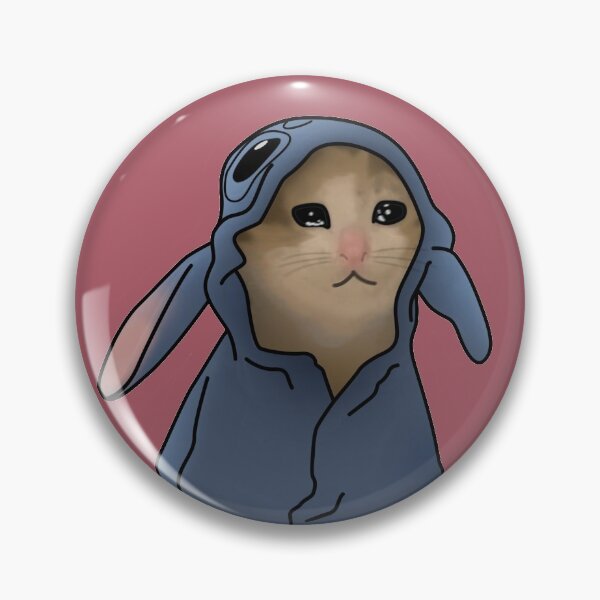 Item preview, Crying Cat Meme Reaction  designed and sold by Y. HJ2.