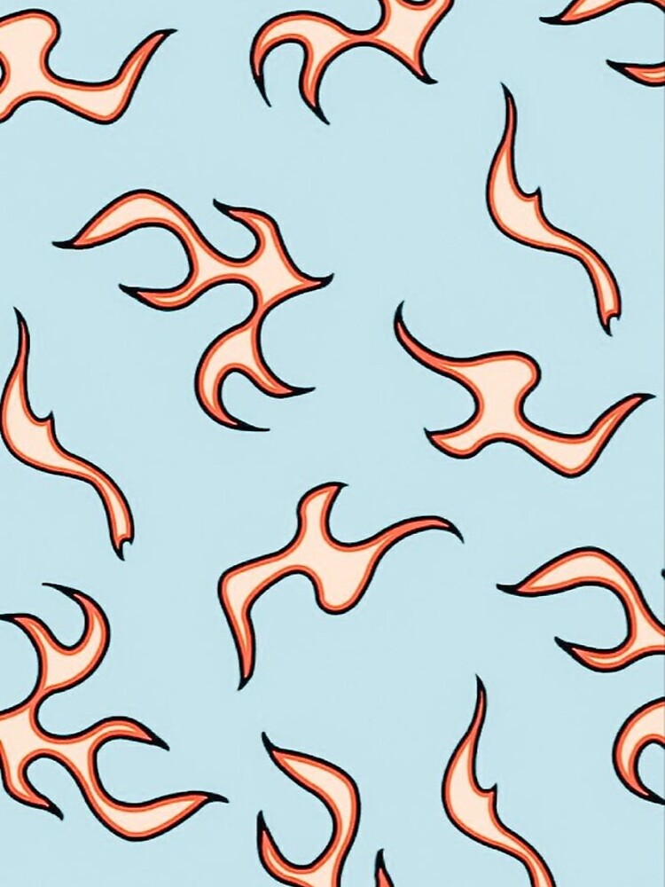 aesthetic flames (blue) by savannahcarbone