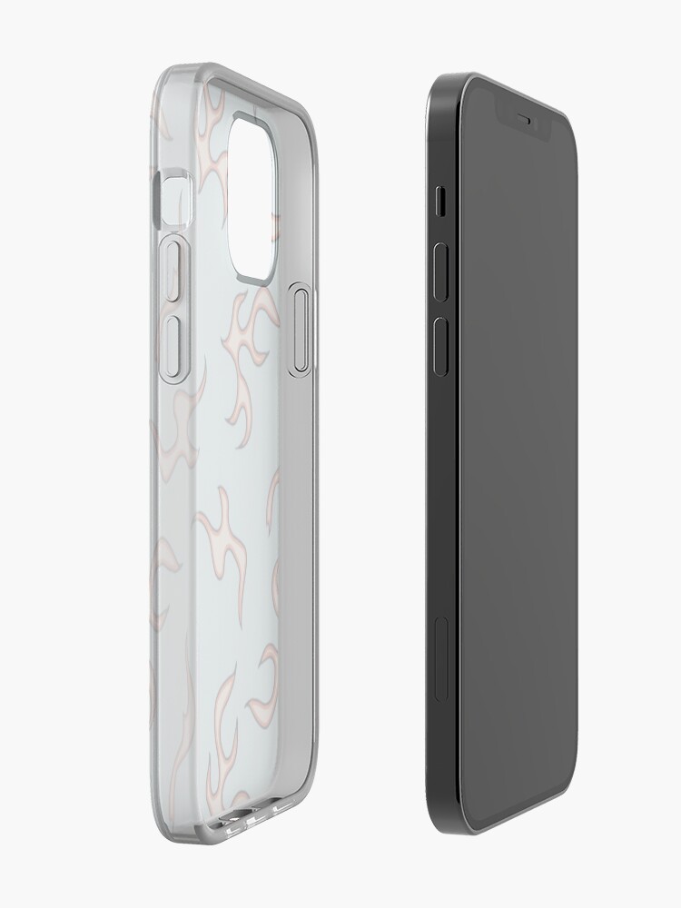Alternate view of aesthetic flames (blue) iPhone Case & Cover