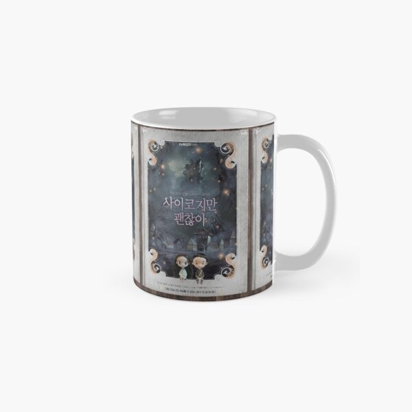 "It´s okay to not be okay" cartoon poster 사이코지만 괜찮아 K-DRAMA Classic Mug