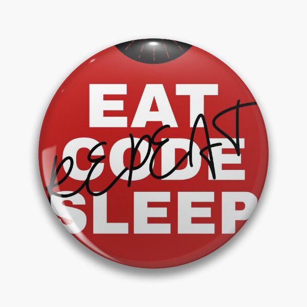 Item preview, Eat! Code! Sleep! Repeat! designed and sold by SpooTeeDesign.