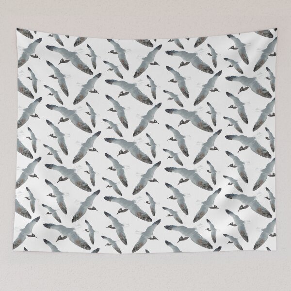 Item preview, Seagull Bird Pattern designed and sold by Kamyira.