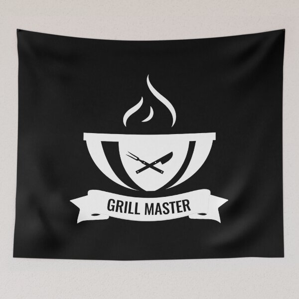 Item preview, GRILL MASTER (White) designed and sold by elmerdante.