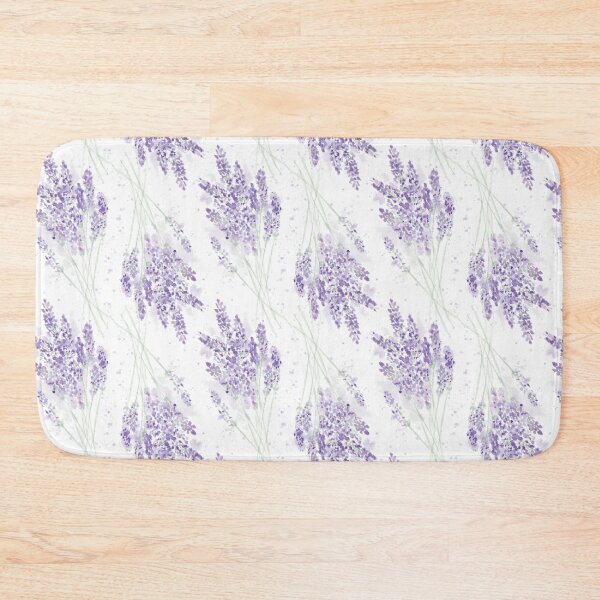 Item preview, Watercolor Lavender Flowers designed and sold by Greengate Images.