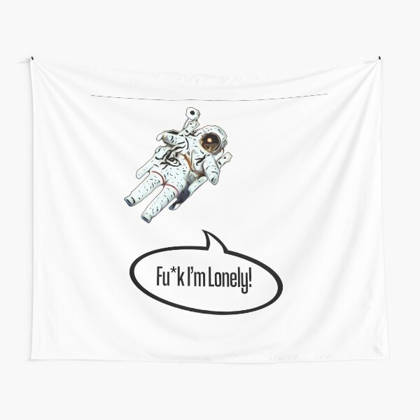 Item preview, Lonely Astronaut designed and sold by Spreadhope-.
