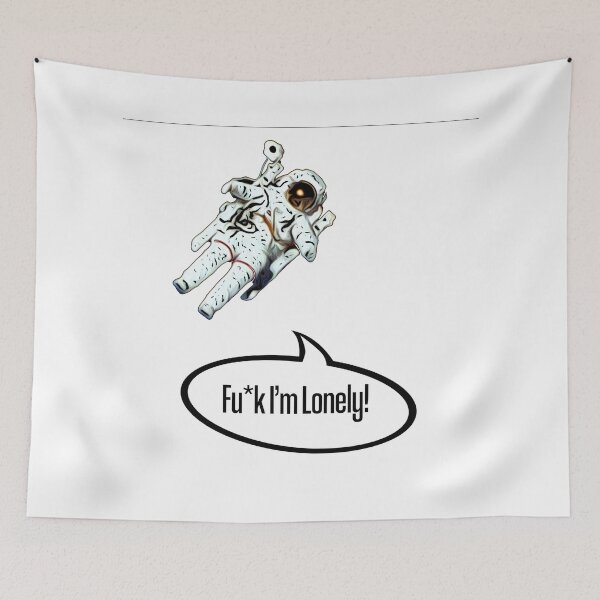 Item preview, Lonely Astronaut designed and sold by Spreadhope-.
