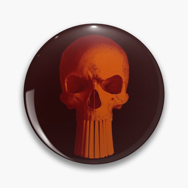 Item preview, skull red 7 with long teeth designed and sold by Radu-Gabriel.