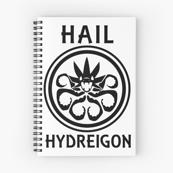 Item preview, Hail Hydreigon White Background designed and sold by TillerStrations.