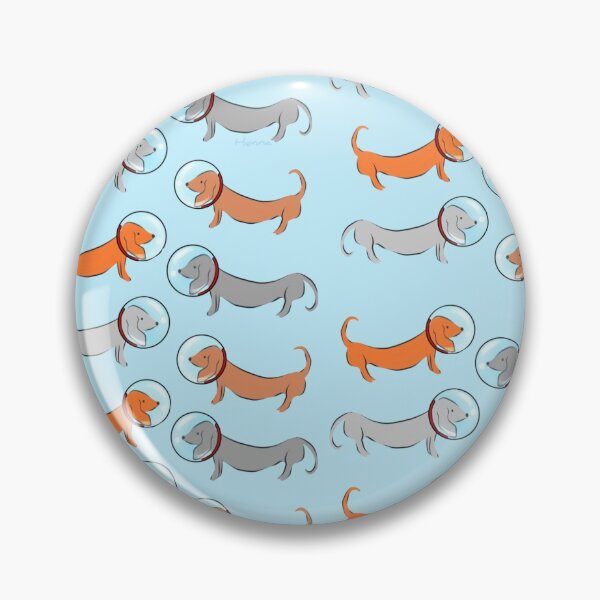 Item preview, Spacedogs - Nigel Daschund Shirt with space helmet  designed and sold by Henna805.