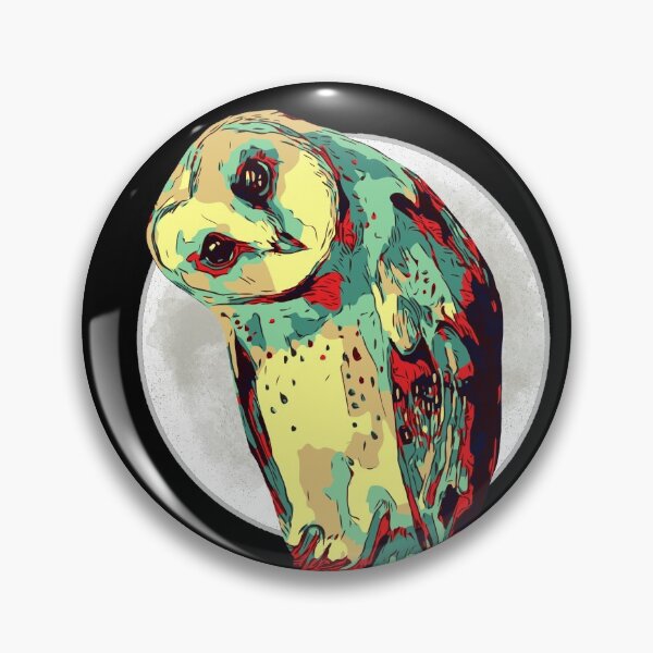Item preview, Magic owl fool moon  designed and sold by Sitenkovamary.