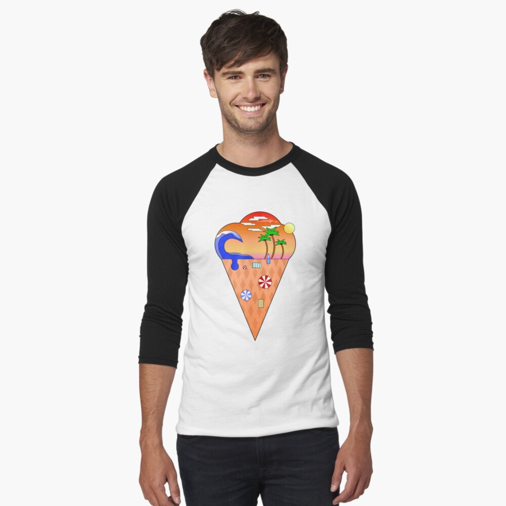Item preview, Baseball ¾ Sleeve T-Shirt designed and sold by JTatum95.