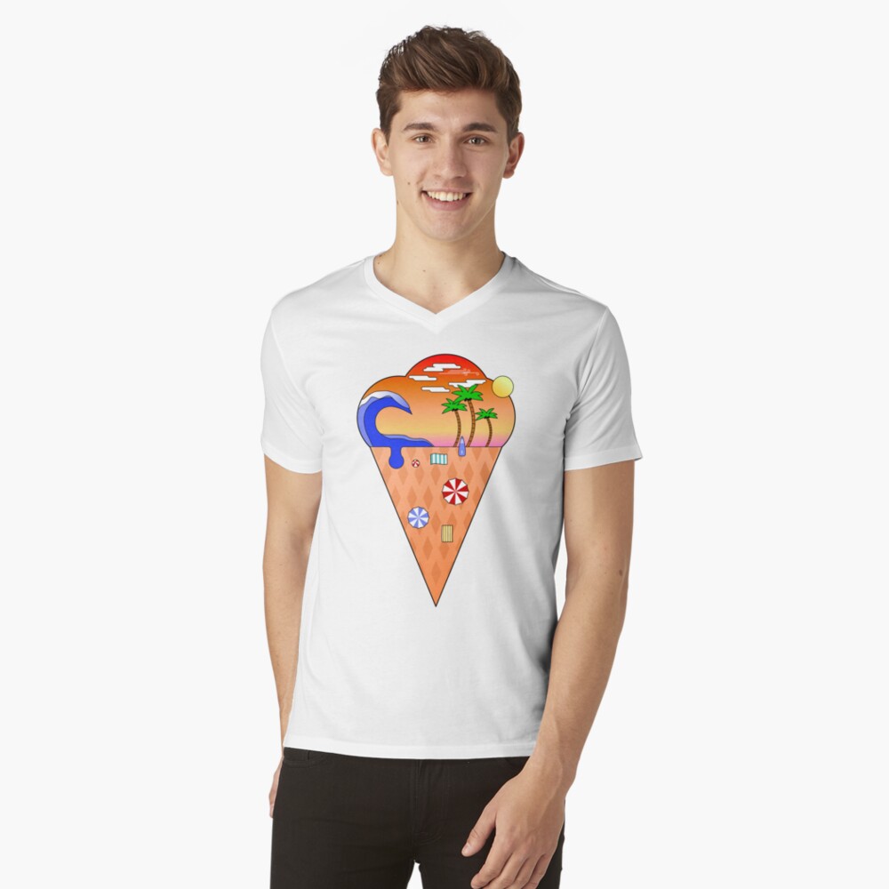Item preview, V-Neck T-Shirt designed and sold by JTatum95.