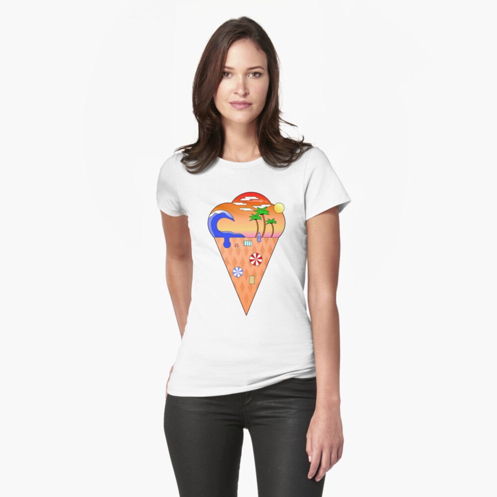 Item preview, Fitted T-Shirt designed and sold by JTatum95.