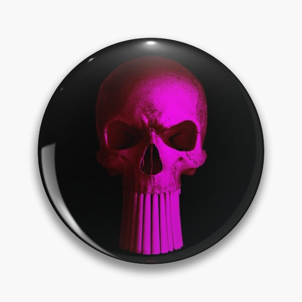 Item preview, skull red 8 with long teeth designed and sold by Radu-Gabriel.