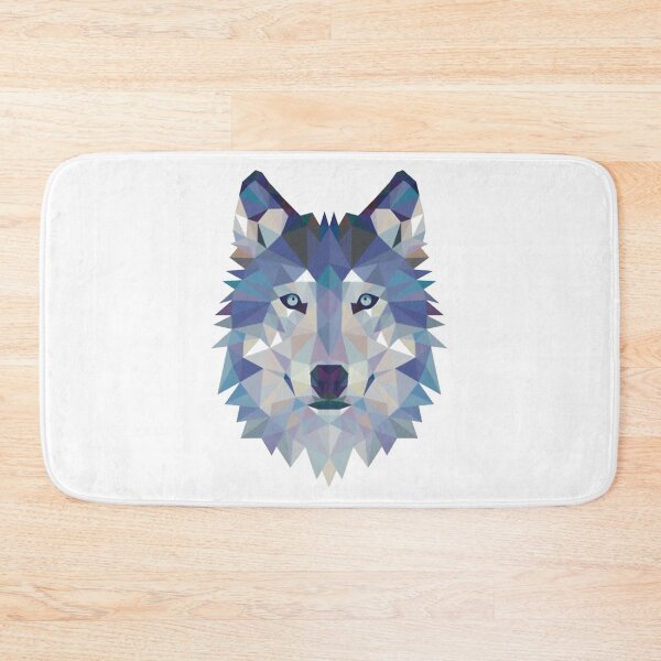Item preview, Geometric Gray Wolf Avatar - designed and sold by DeesignR.