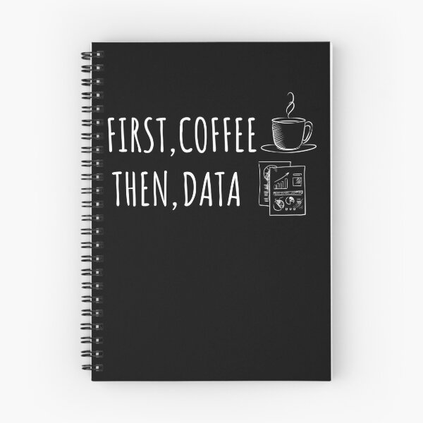 Item preview, First Coffee Then Data ABA Behavior Analysis  designed and sold by MellowSphere.
