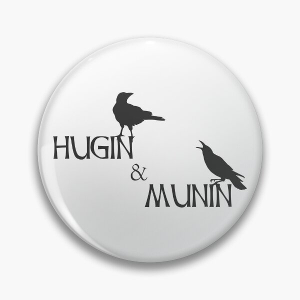 Item preview, Hugin and Munin Odin's ravens designed and sold by Alex-Creare.