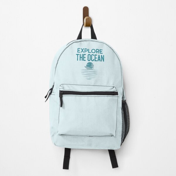 Item preview, "Explore the Ocean" Gift for summer time, beautiful surf design. Vintage surf design designed and sold by TamGustam.