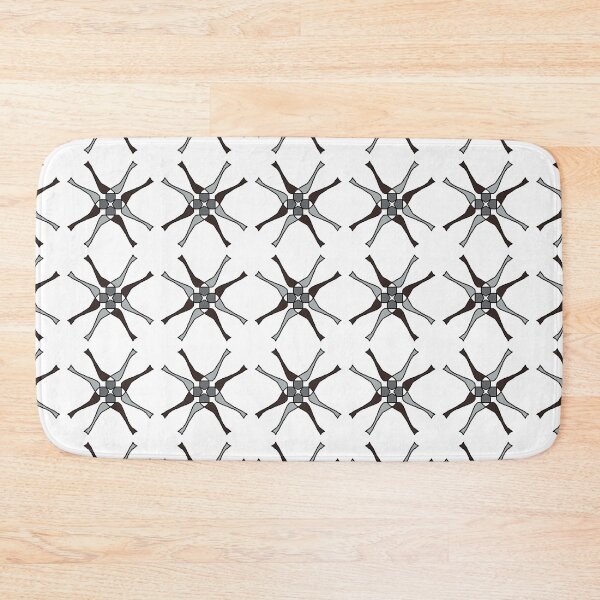 Item preview, Abstract flower black gray designed and sold by Abstractlara.