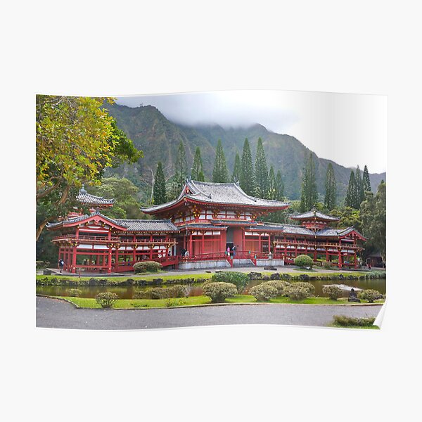 Byodo-In Japanese Temple Poster