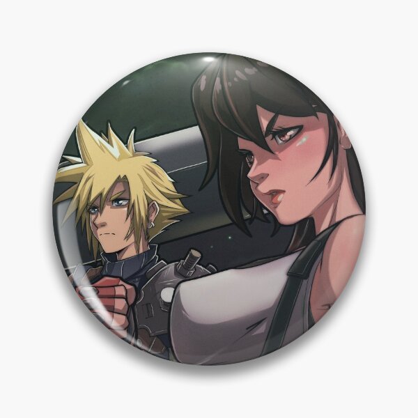 Aperçu de l'œuvre Tifa et Cloud créée et vendue par DeluxDrawing.
