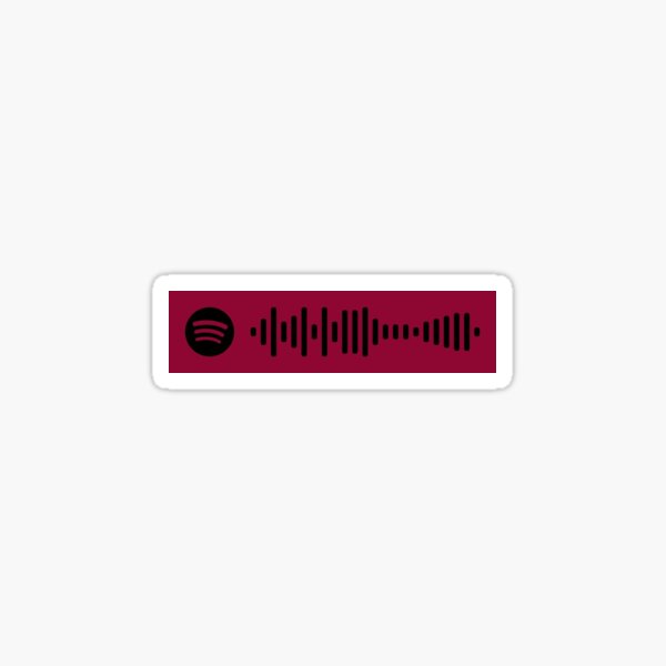 UofSC Sandstorm Spotify Code Sticker