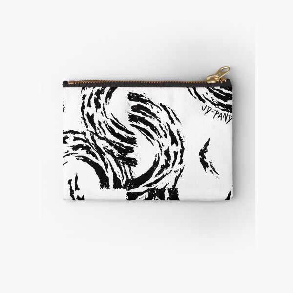 Item preview, Tossed Semi-Circles Linoleum Block Print in Black designed and sold by JD-PANDA.