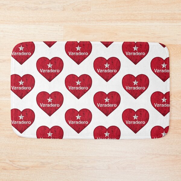 Item preview, Varadero Cuba Beach Vintage Heart designed and sold by Rustic Valley Studio.