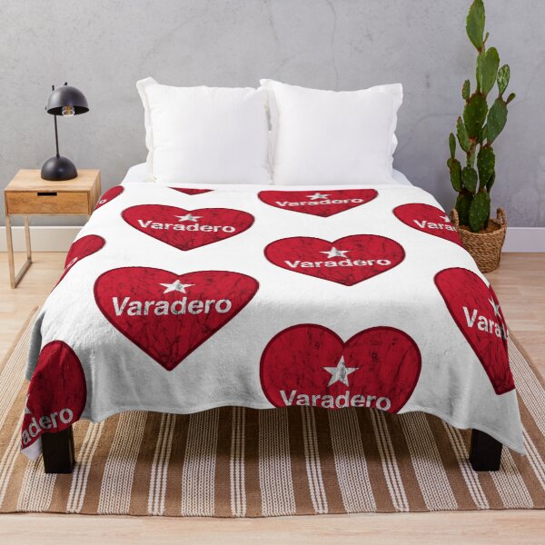 Item preview, Varadero Cuba Beach Vintage Heart designed and sold by Rustic Valley Studio.
