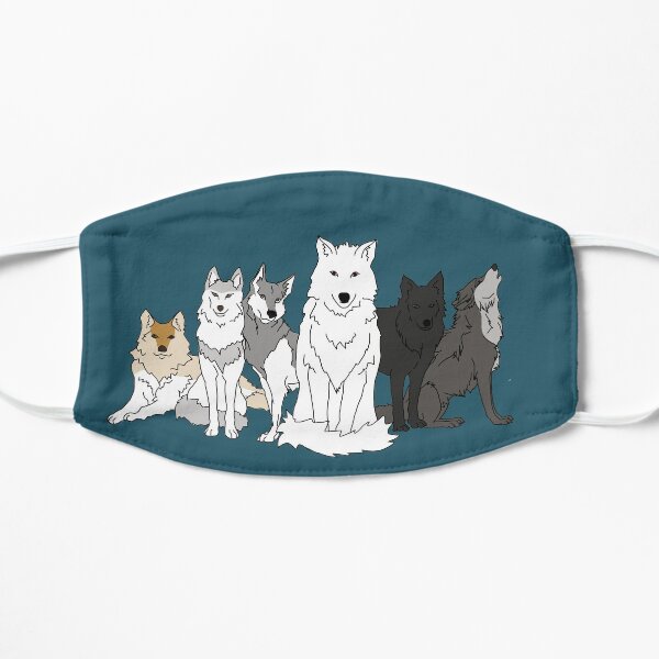 Stark Wolves Flat Mask