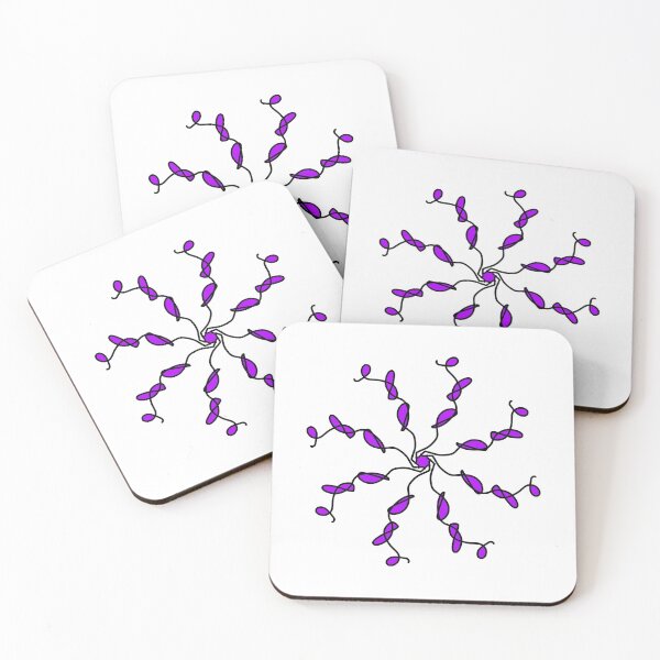 Item preview, Purple Vine Spiral Pattern designed and sold by AJ505.